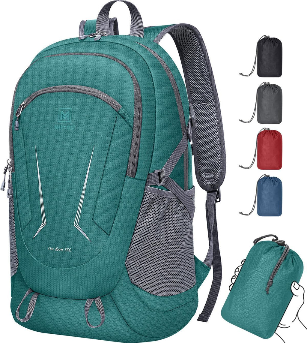 MIYCOO Ultralight Packable Backpack, 35L Waterproof Hiking Daypack