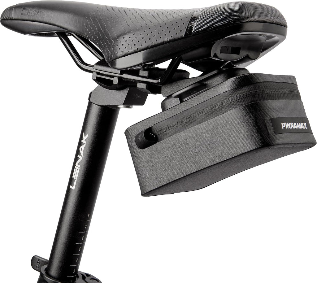 Bike Saddle Bag - Magnetic Quick Release Bicycle Seat Bag - Under Seat Storage Pack for Road, Gravel & Mountain Bikes