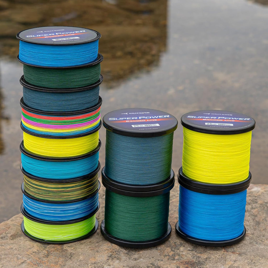 KastKing Superpower Braided Fishing Line, Abrasion Resistant Braid Line