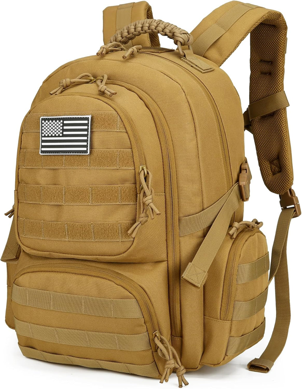 30L Military Tactical Backpack for Men 3 day Assault Pack Molle Daypack Army Hiking Rucksack (Army Green)