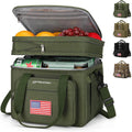 Maelstrom 23L Insulated Lunch Box, Expandable Double Deck Cooler Bag