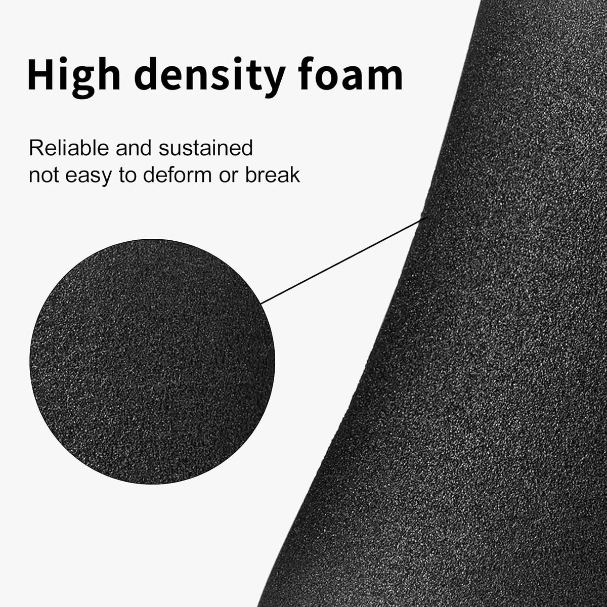 Sratte 4 Pcs Foam Foot Pads Rollers for Inversion Table Ankle Weight Bench