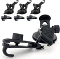 Heavy Duty Suction Cup Hooks with Tarp Clips for Car Awning, 8 pieces