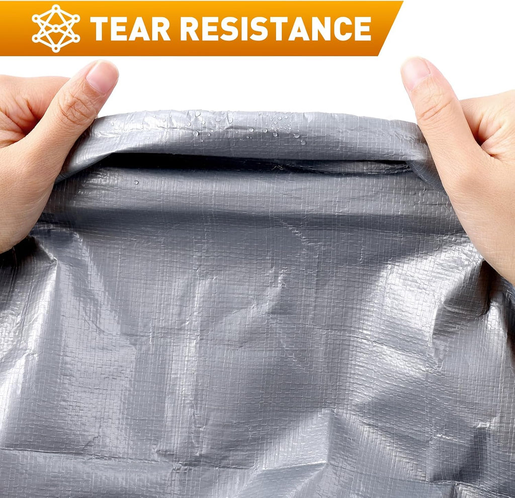 AROIC 10x20FT Heavy Duty Tarps, Waterproof 16 Mil Thick Camping Tarp