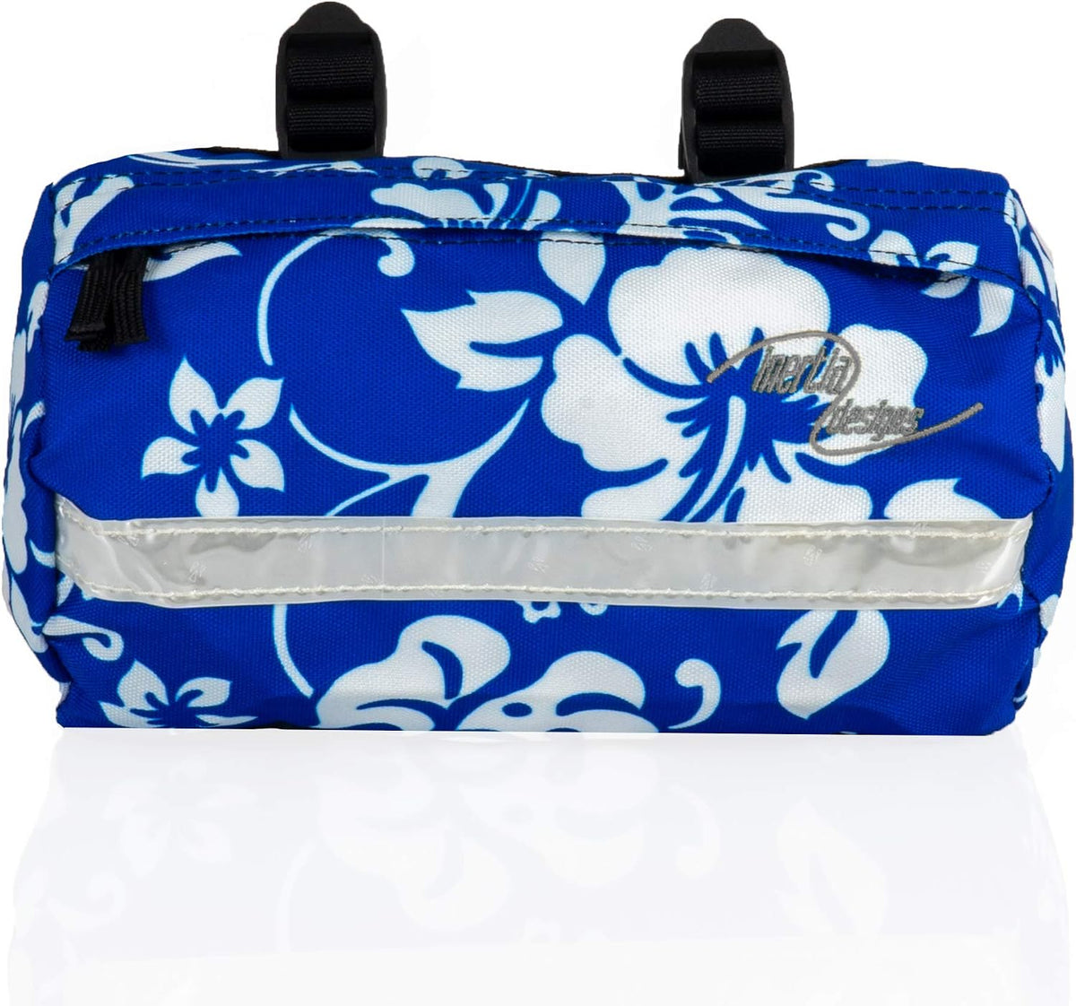 Cruiser Barrel Bag - Hibiscus Blue