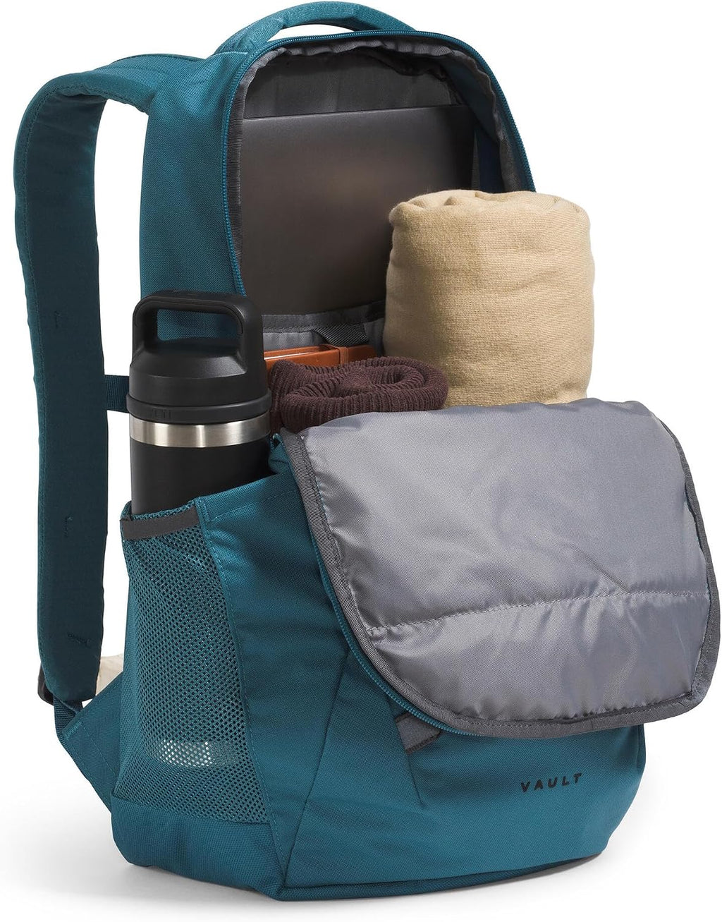 The North Face Vault Everyday Laptop Backpack, Space/TNF Black, One Size