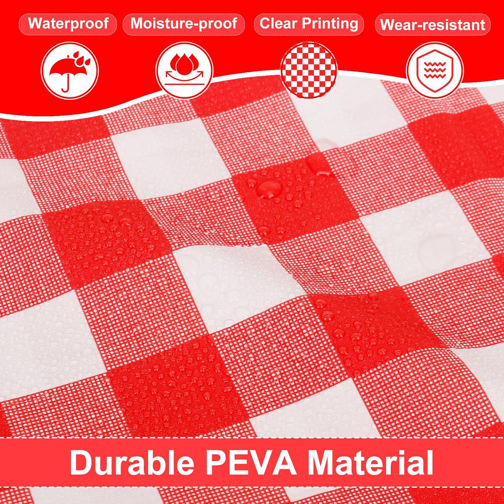 4 Pcs Disposable Outdoor Picnic Blankets 70.9''x70.9'' Portable Pocket Blanket Foldable Waterproof Picnic Mats Sandproof Beach Blanket with Ground Spikes for Beach Travel Hiking Camping