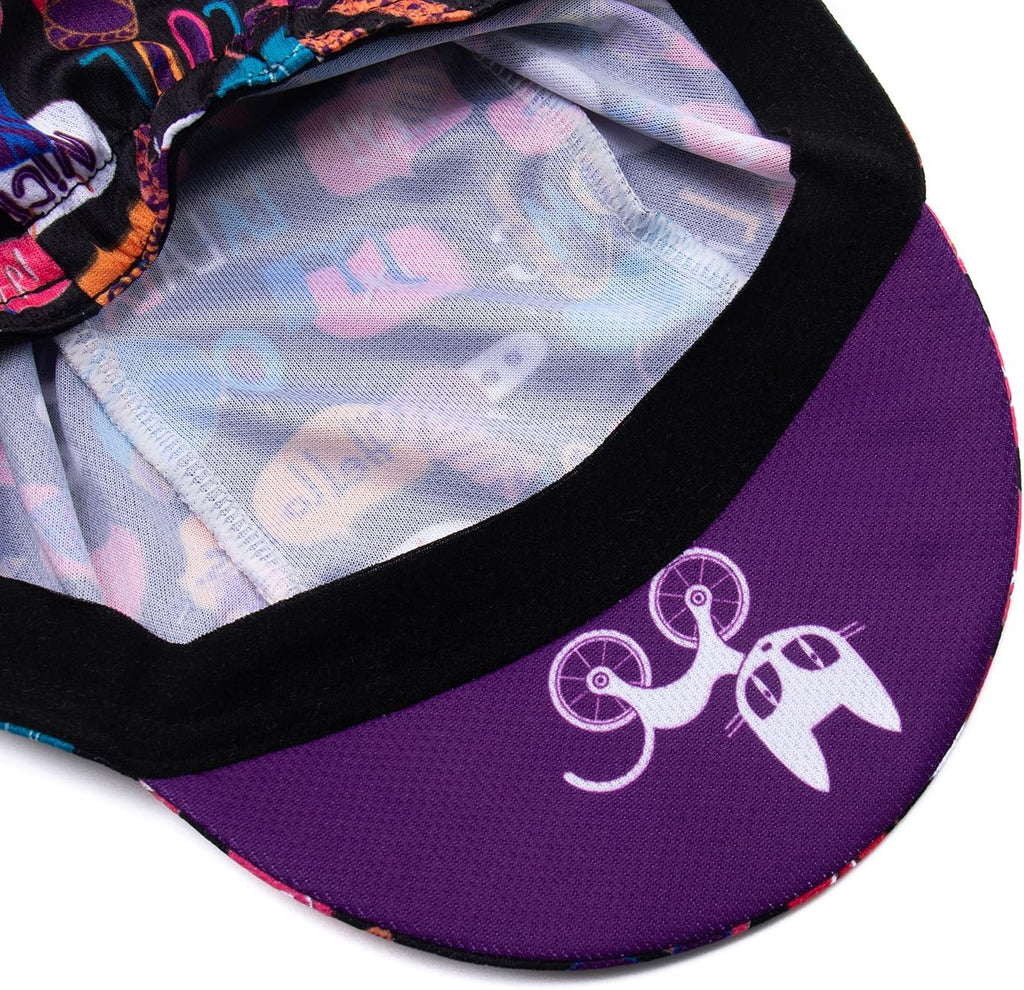 Cycling Cap for Man and Woman Cycling Hat Under Helmet-Polyester Breathable Sweat Absorbent