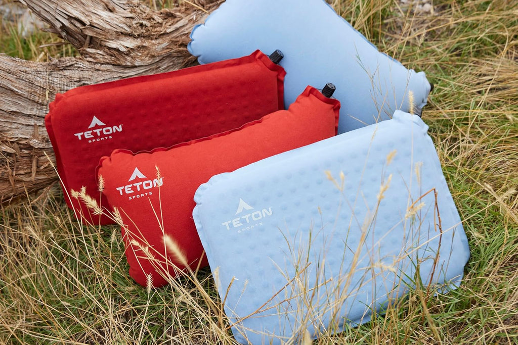 Teton Camping Seat Cushion; Stadium Seat; Office Chair; Car Pad; Inflatable, Redwood