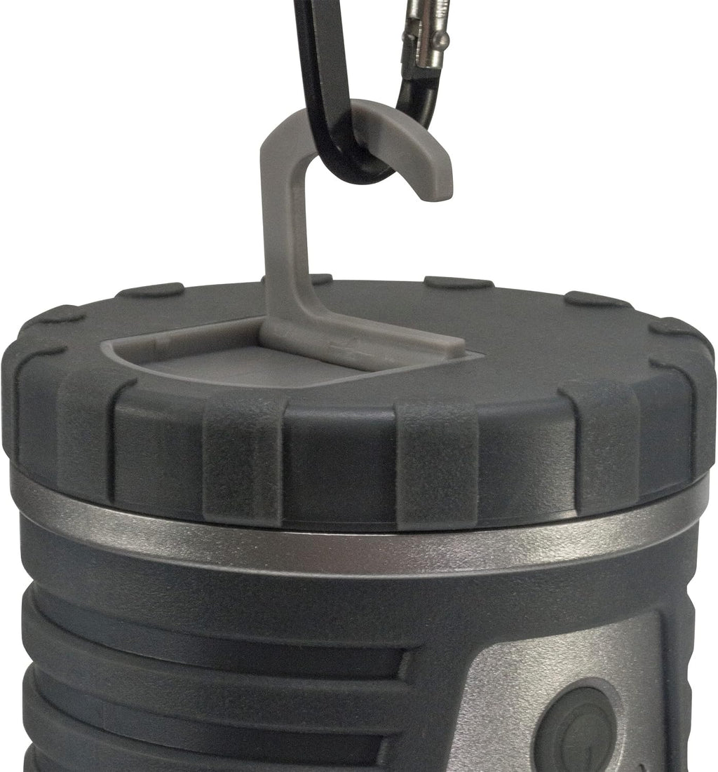ust Duro Lantern with 30-Day Run time, Low and high Light, Water Resistant, Aluminum, for Camping, Hiking, and Outdoors