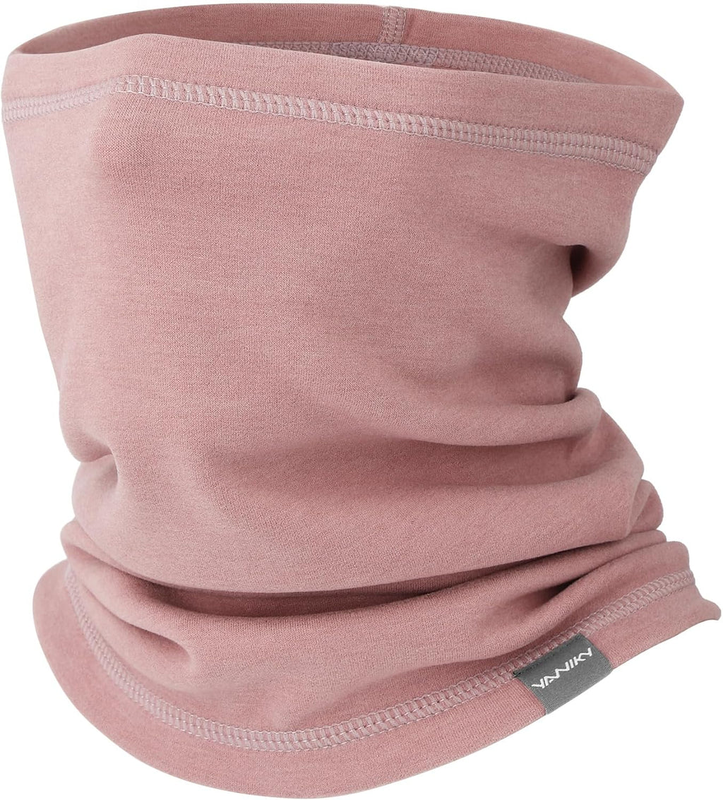 YANIKY Neck Gaiter Winter Neck Warmer for Men & Women Windproof Face Mask for Cold Weather Breathable Ski Face Cover Scarf