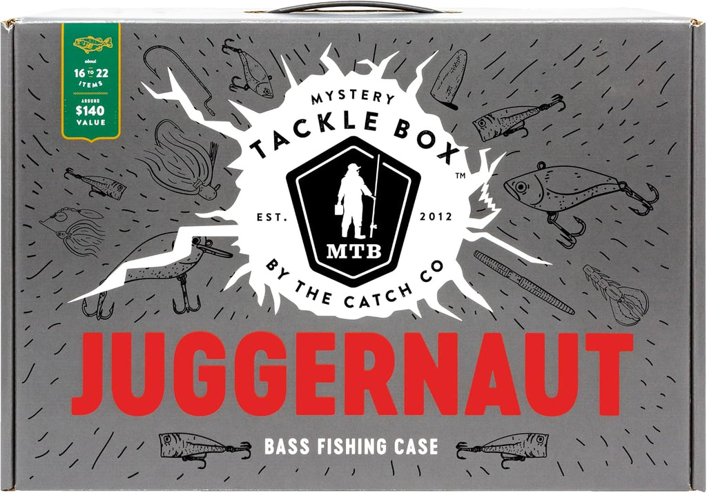 Catch Co Mystery Tackle Box Freshwater Bass Fishing Kit