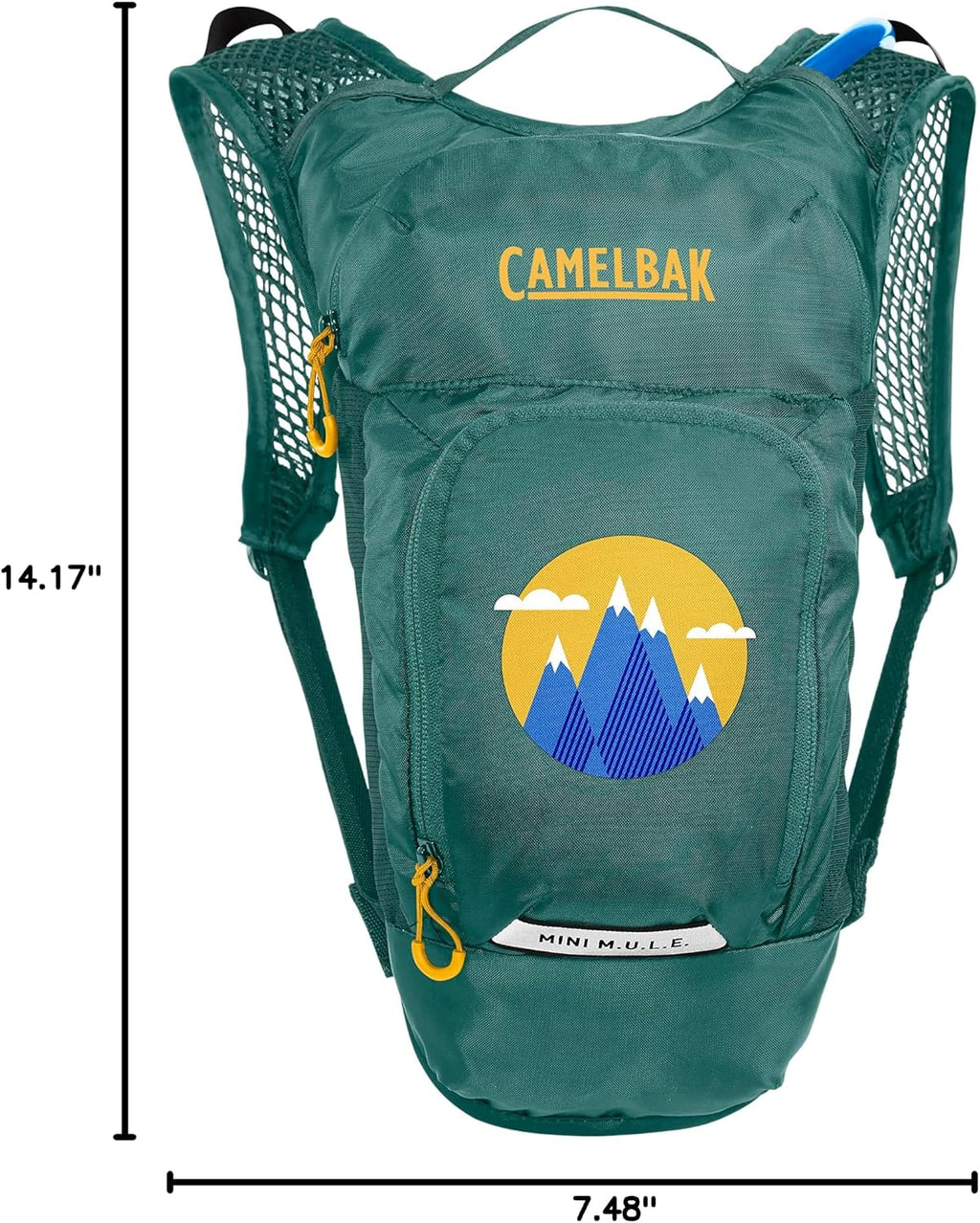 CamelBak Mini M.U.L.E. Kids Hydration Backpack, Lightweight Trail and Bike Pack with 50oz Reservoir