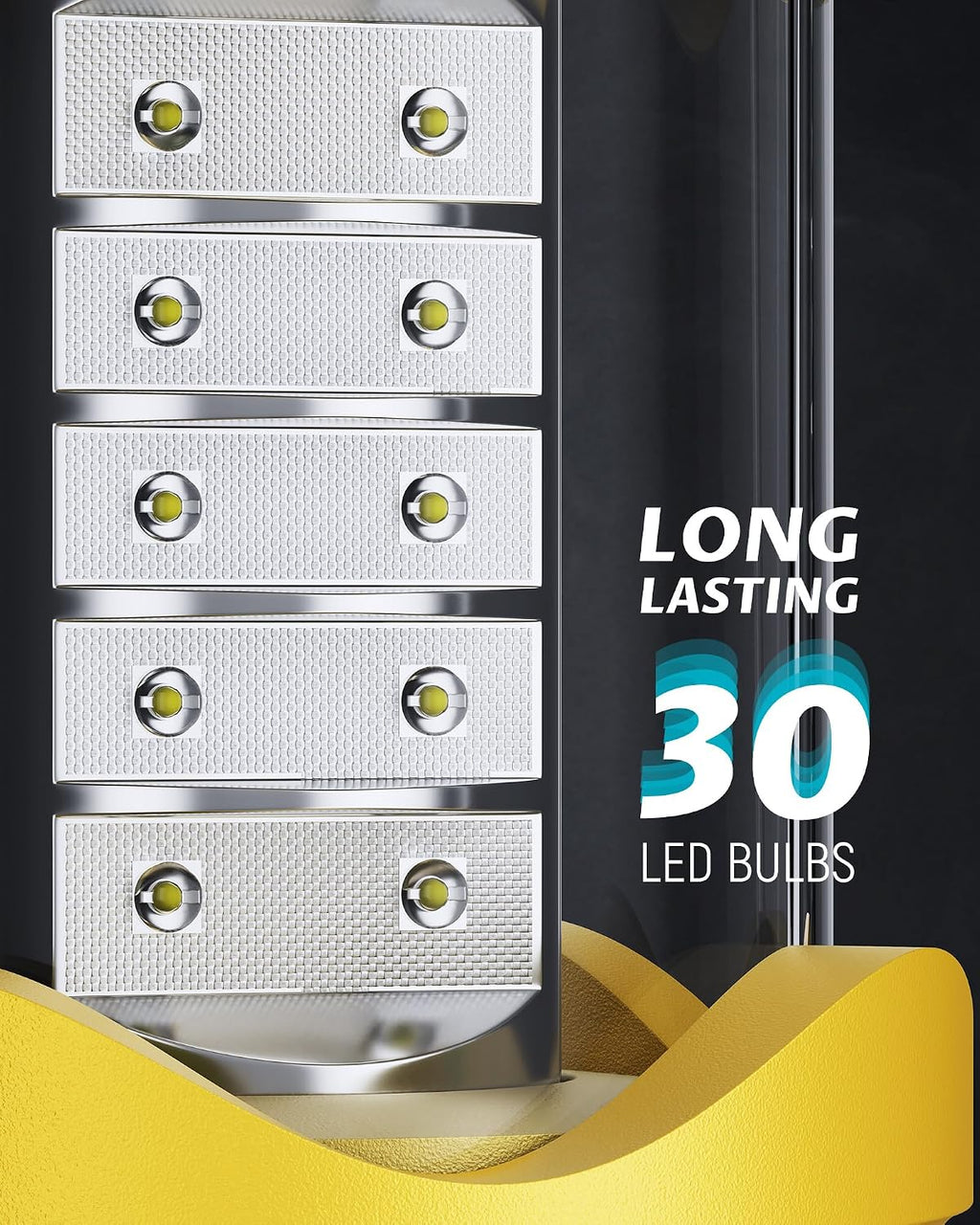 Lichamp 4 Pack LED Camping Lanterns, A4YL