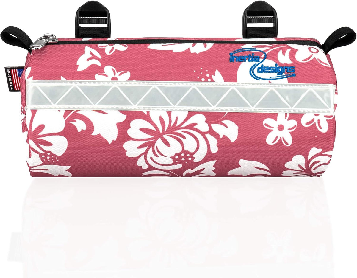 Cruiser Barrel Bag - Hibiscus Blue
