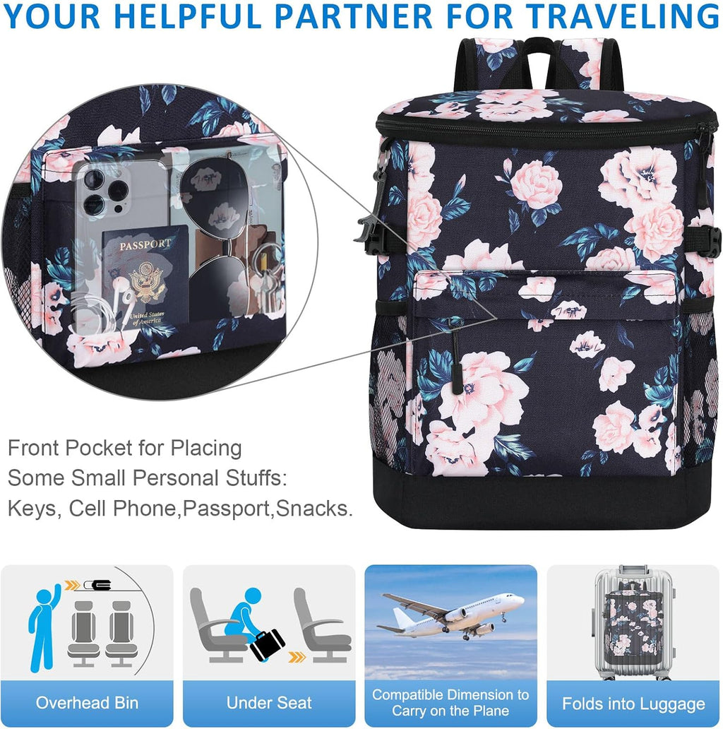 Tenot Cooler Backpack 33/40 Cans Soft Insulated Backpack Coolers