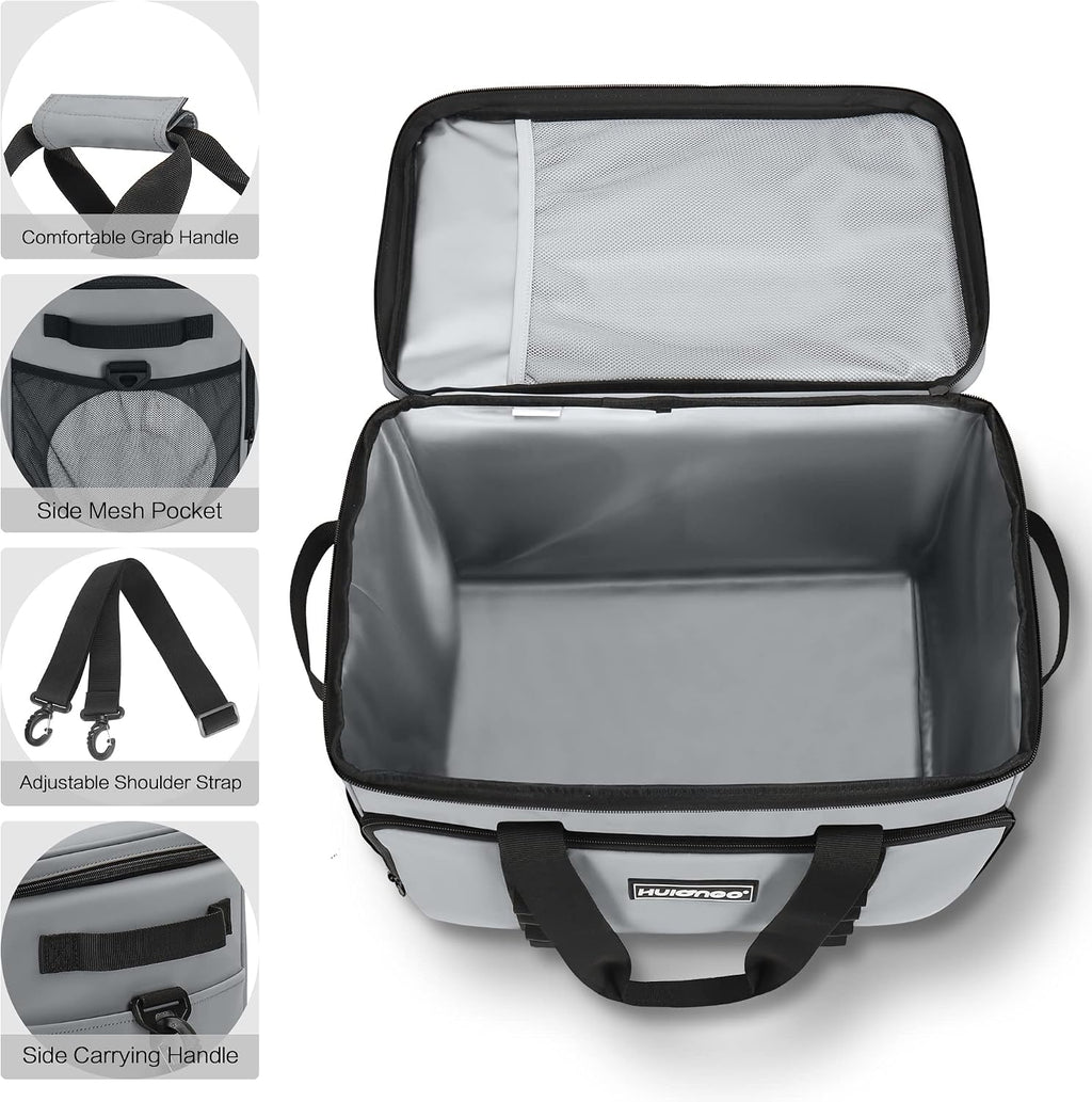 Hulongo Soft Sided Insulated Cooler Bag, 32L