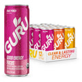 GURU Organic Energy Drink, Punch Variety Pack, 12 Fl Oz, 12 Pack