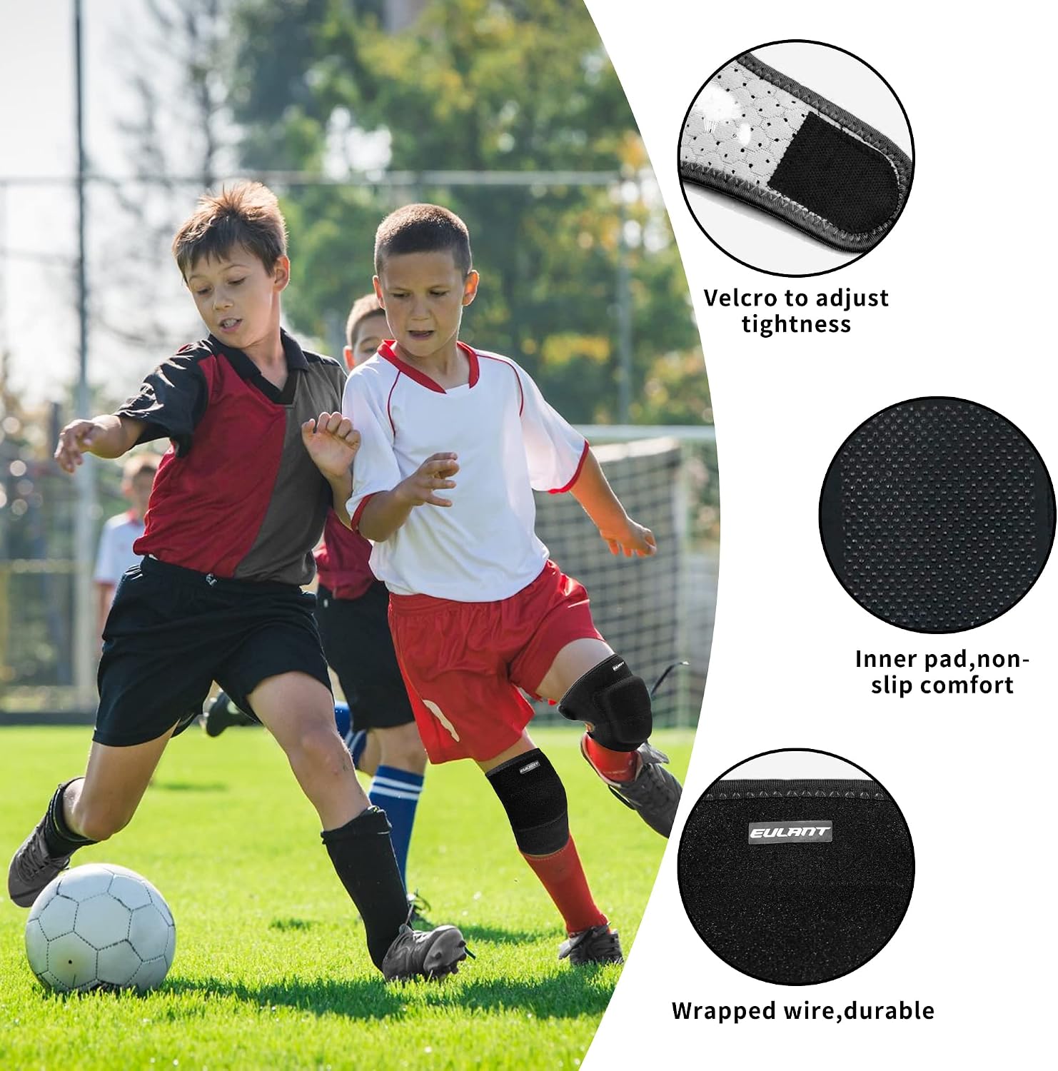 Elbow Pads and Knee Pads for Kids,Protective Pad Sets with Thickened Pad