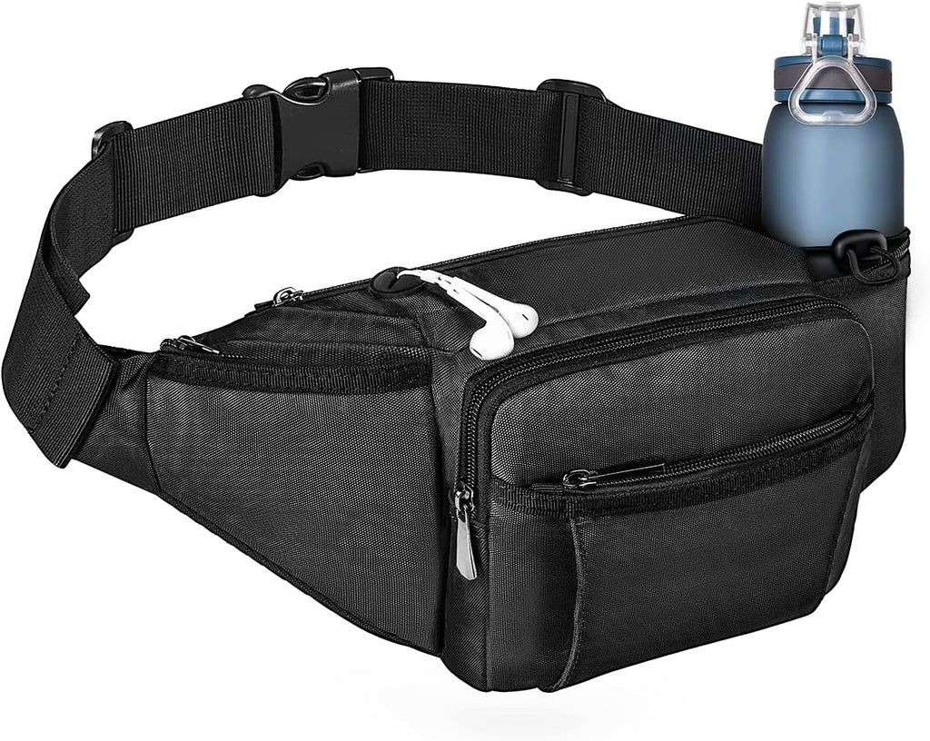 NOOLA Fanny Pack with Water Bottle Holder, Hiking Waist Bag for Men Women