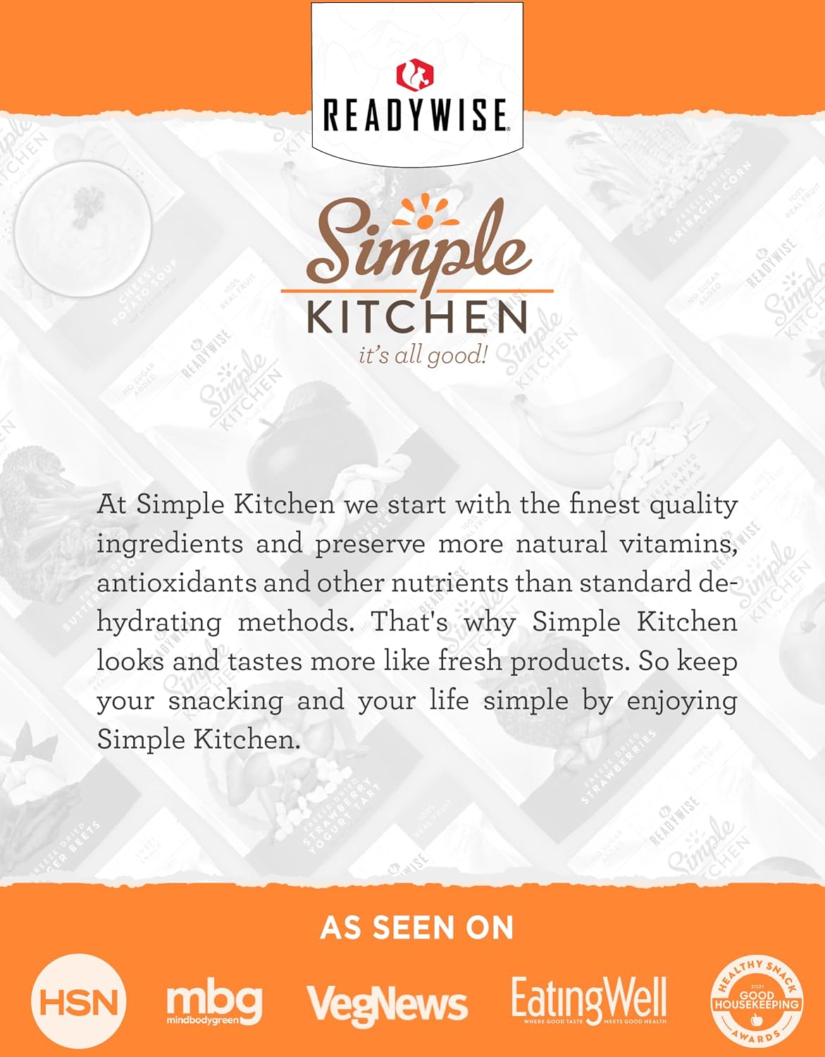 SIMPLE KITCHEN Dehydrated Bell Peppers #10 Can, 153 Servings, Camping Food