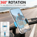 Bike Handlebar Mounts for 4.5-7.7 Phones (Blue)