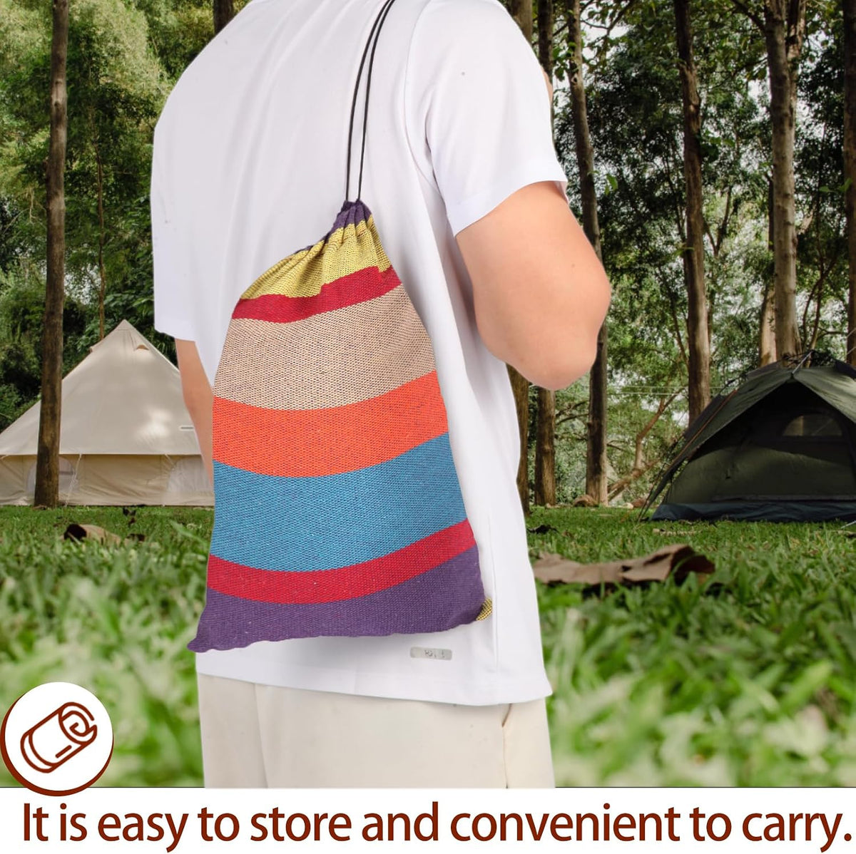 Camping Portable Hammock for Outdoor,450 lbs Weight Capacity