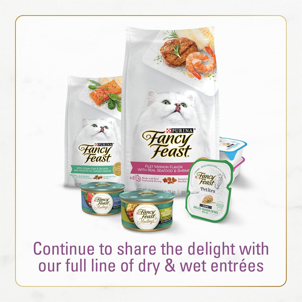 Fancy Feast Purina Farm-Raised Chicken & Turkey Dry Cat Food, 7 lb. Bag