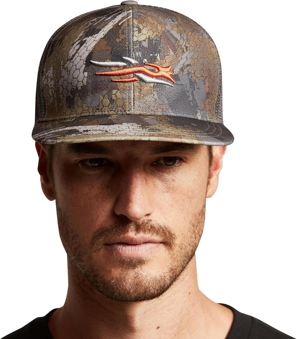 SITKA Trucker Hat - Adjustable Outdoor Snap Back Hat for Men
