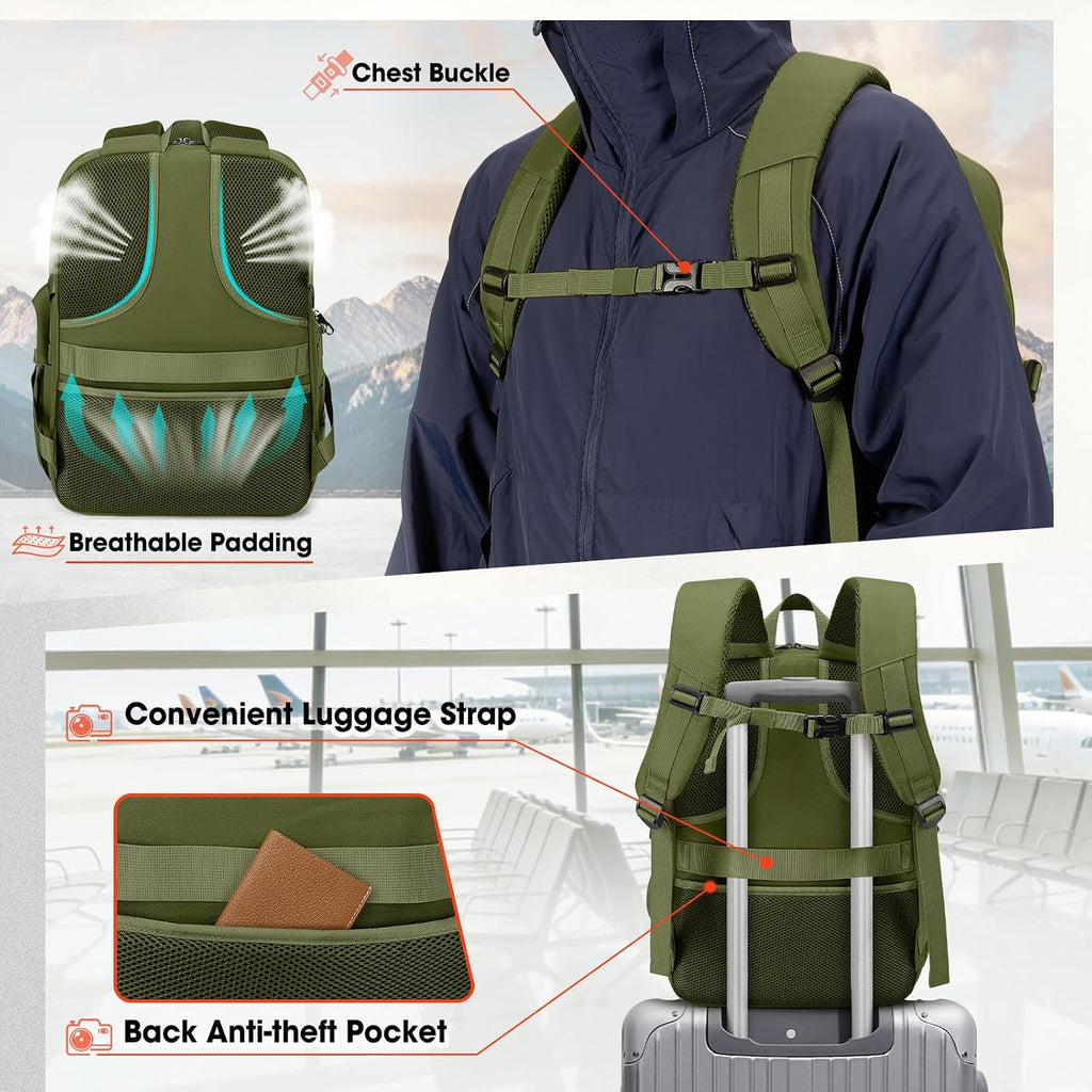 RAINSMORE Camera Backpack, DSLR/SLR/Mirrorless Camera Bag for Photographers