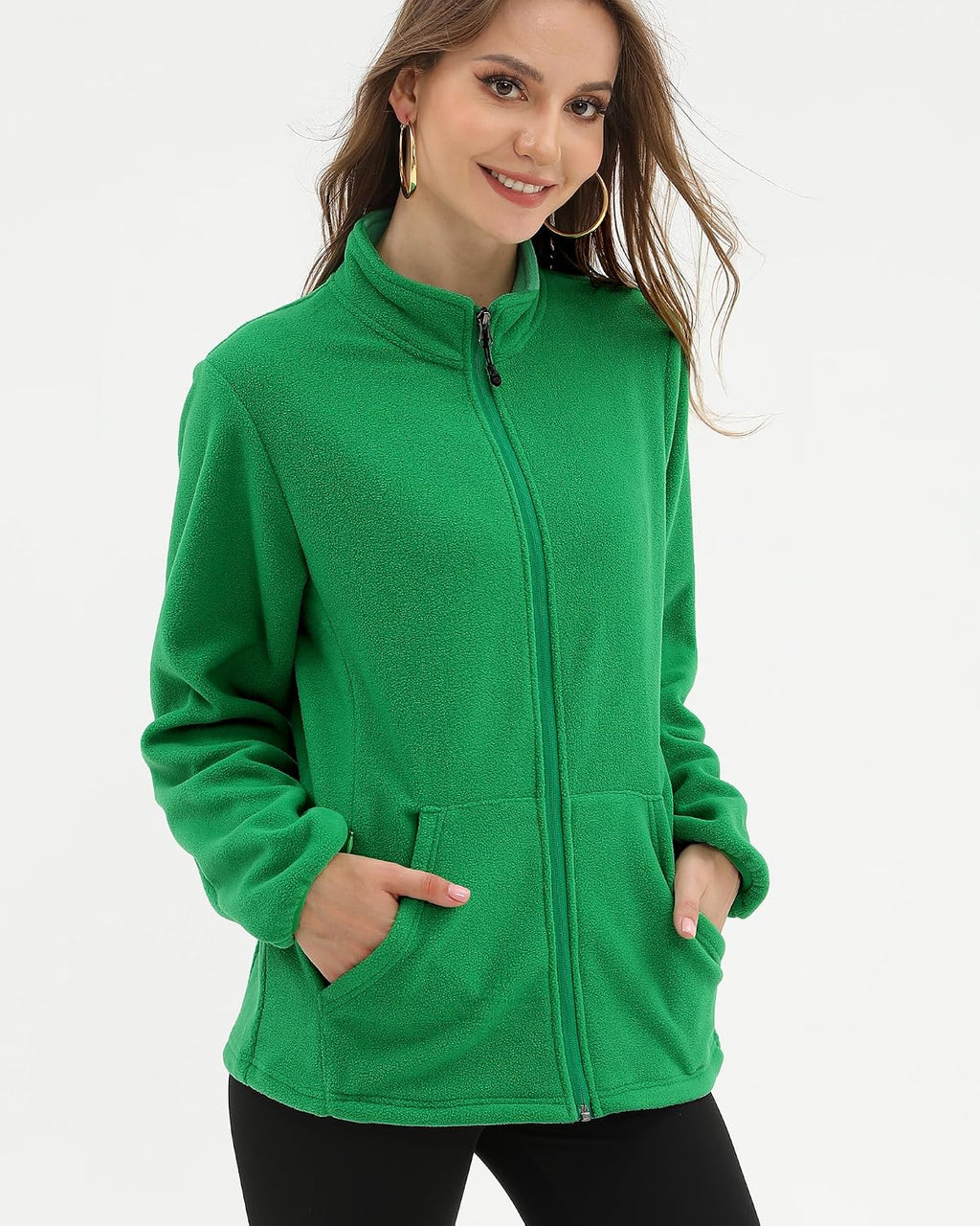 Argstar Women's Fleece Jacket 6 Pockets (XS-2XL)