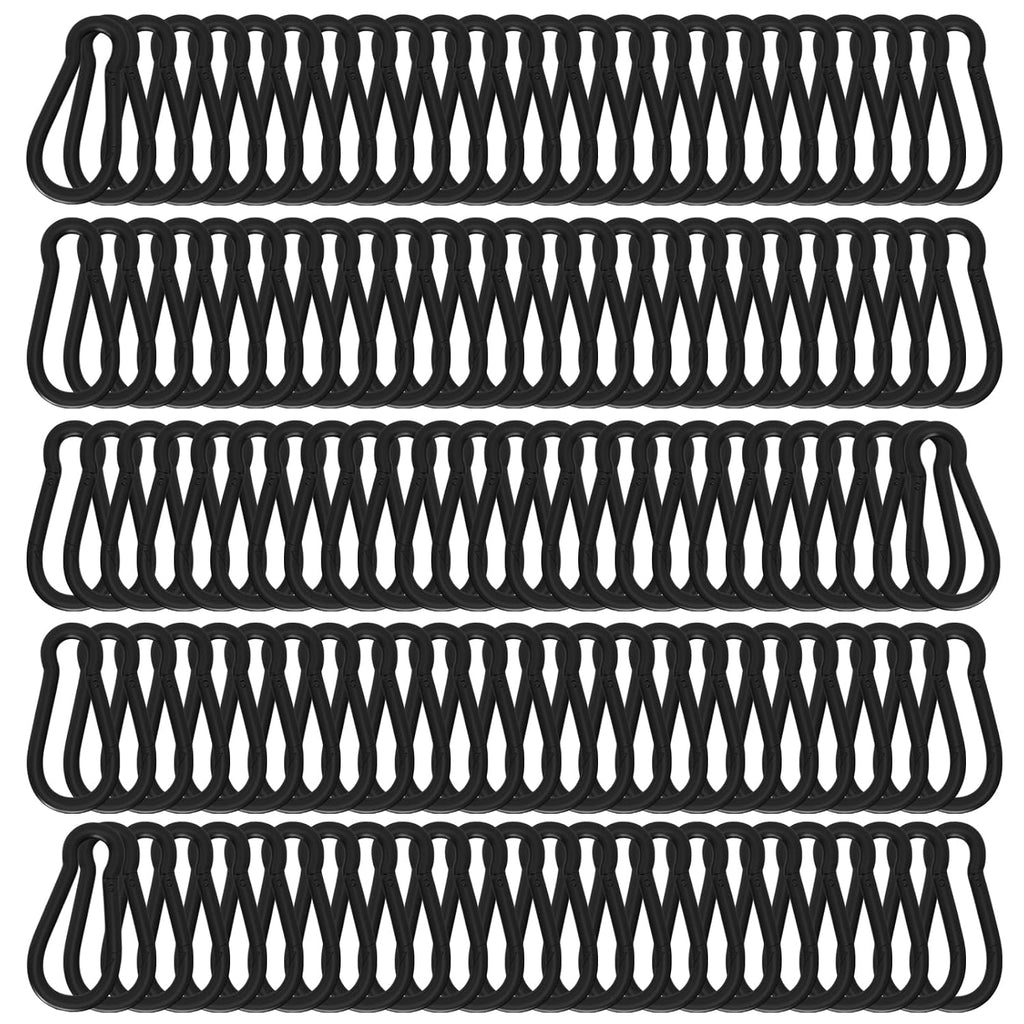150PCS Carabiner Clips,1.98IN Heavy Duty Spring Snap Hook