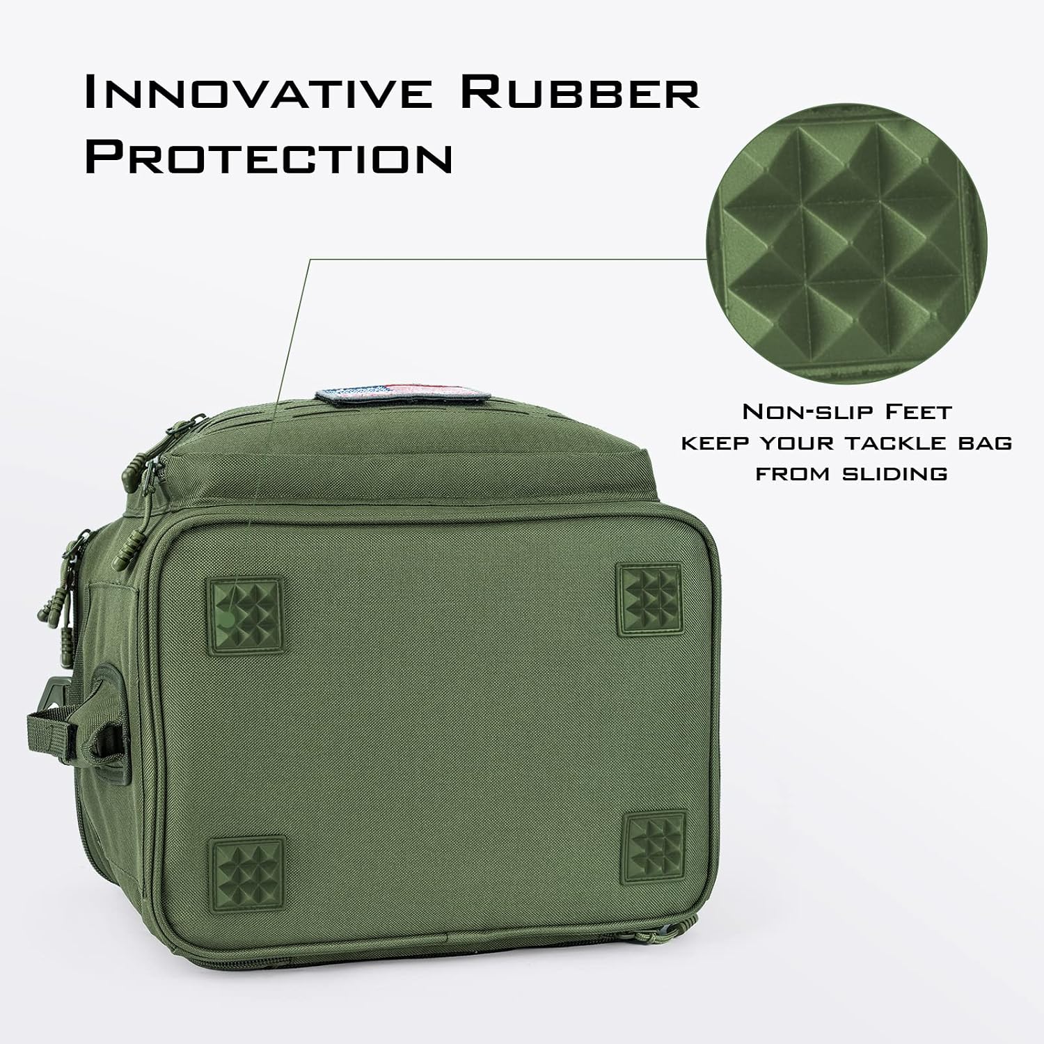 KastKing KarryAll Fishing Tackle Bag, Saltwater & Freshwater Gear Storage