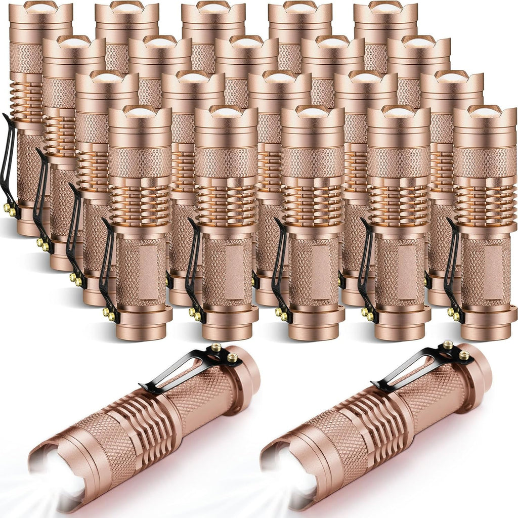 Fumete 20 Pack Mini LED Tactical Flashlights