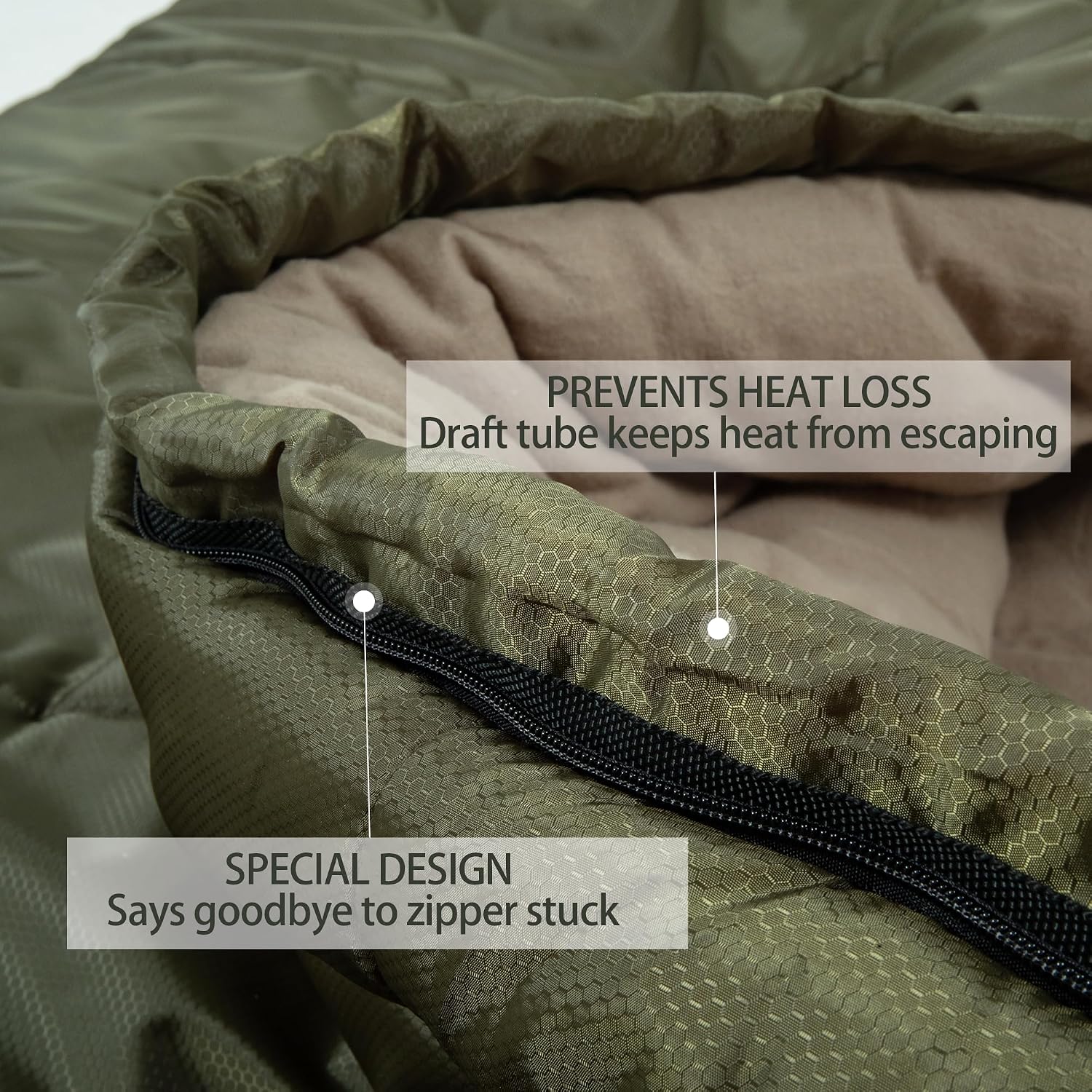 HiZYNICE Sleeping Bags for Adults XXL Cold Weather