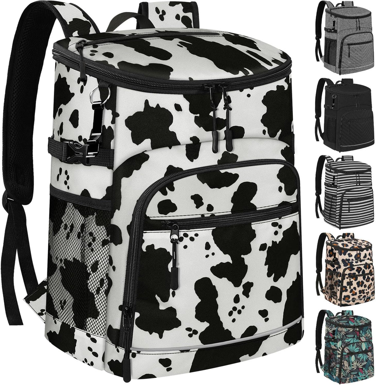 Cooler Backpack Insulated Leakproof Waterproof Backpack Cooler Bag 30/45 Cans, Large Capacity Lightweight Travel Camping Beach Backpack Cooler Ice Chest for Men and Women
