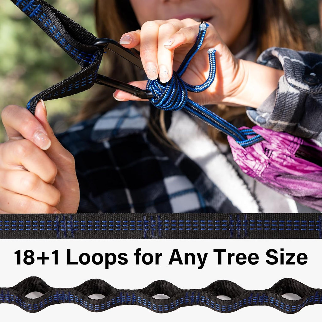 Kootek Camping Hammock 500lbs Capacity Outdoor Camping Essentials, Double
