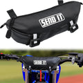 Waterproof Dirtbike Handlebar Bag | Compact Motorcycle Handle Bar Storage Pouch | Universal Fit Dirt Bike Bag for Trail & Adventure Riding | Durable Surron Bar Bag