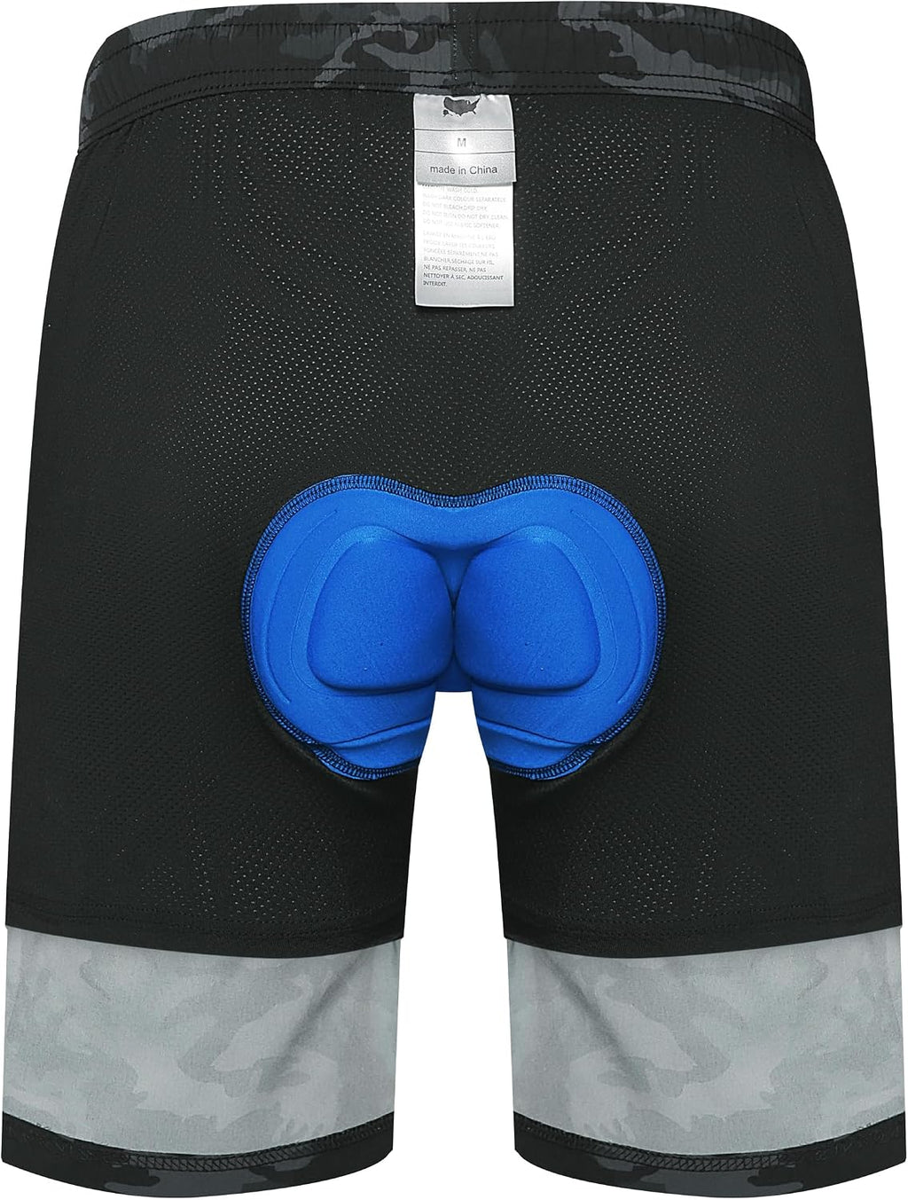 EZRUN Men's 3D Padded Mountain Bike Shorts Quick Dry Cycling Shorts