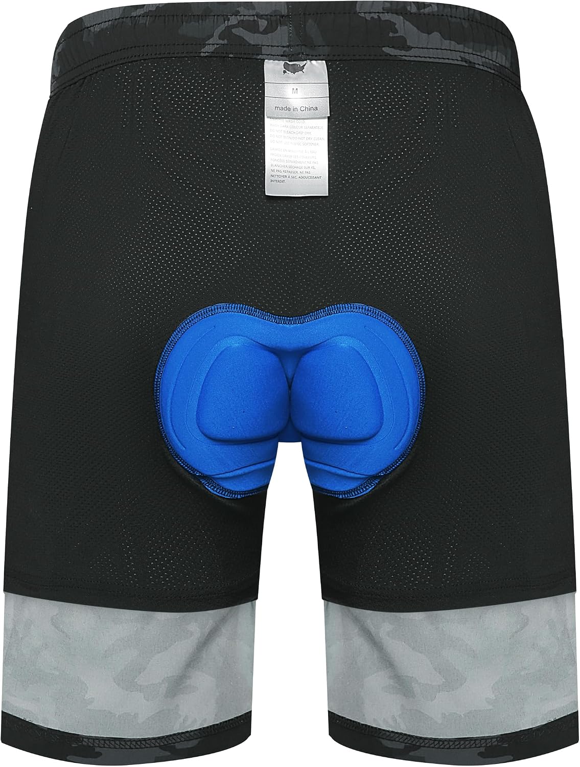 EZRUN Men's 3D Padded Mountain Bike Shorts Quick Dry Cycling Shorts