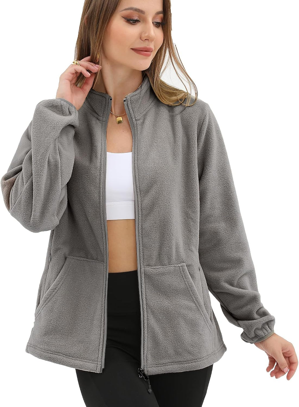 Argstar Women's Fleece Jacket 6 Pockets (XS-2XL)