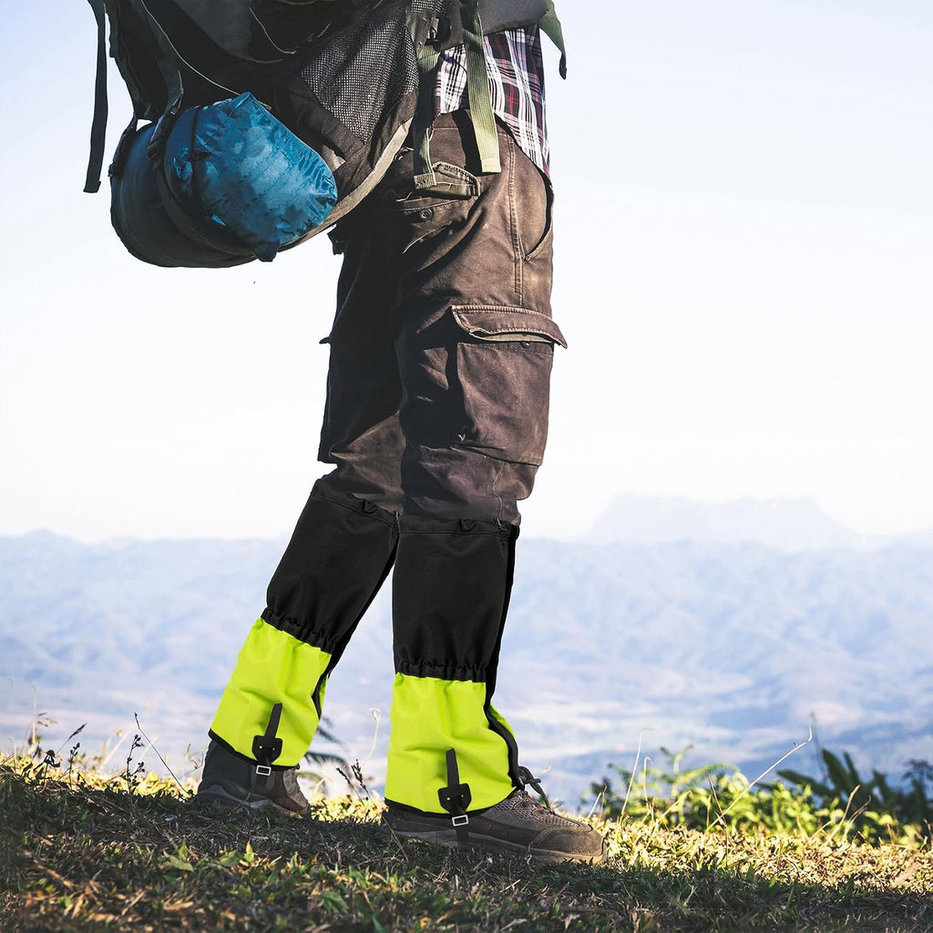 Waterproof Hiking Gaiters, Outdoor Snow Boot Gaiters