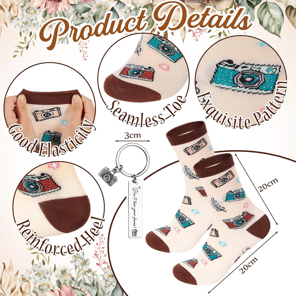 Gilprop 6 Pcs Photographer Gift Camera Lover: Don't Lose Your Focus