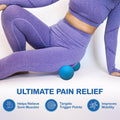 Peanut Massage Ball - Double Lacrosse Massage Ball & Mobility Ball for Physical Therapy - Deep Tissue Massage Tool for Myofascial Release, Muscle Relaxer, Acupoint Massage