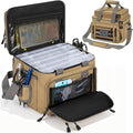 Fishing Tackle Bag - Holds 3400-3600 Size Tackle Boxes (Khaki)