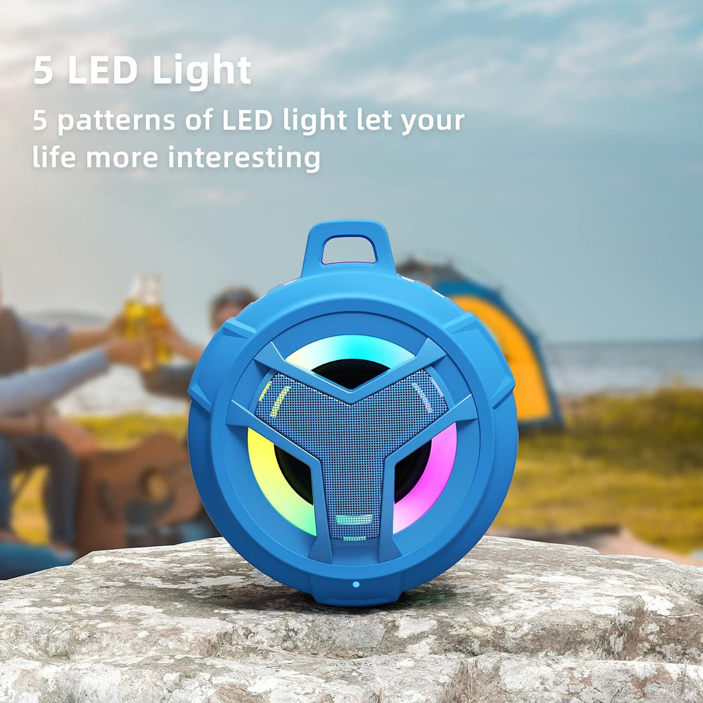 EBODA Shower Bluetooth Waterproof Speaker Portable Gifts for Teen Boy Kayak