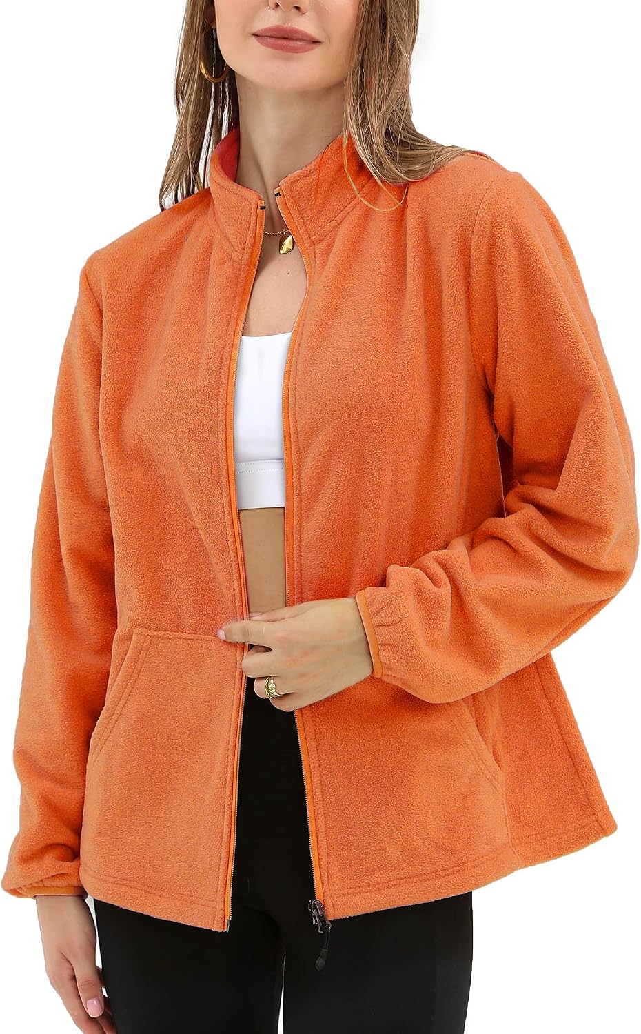 Argstar Women's Fleece Jacket 6 Pockets (XS-2XL)
