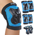 Tanden Skating Protective Gear Knee and Elbow Pads Wrist Guards for Roller Skating Skateboarding, Skate Pads Adult Knee Pads