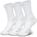 Hylaea Unisex Crew Socks for Running Athletic, Comperssion & No Blisters