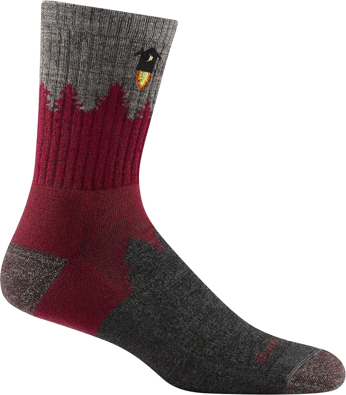 Darn Tough Vermont Men's Number 2 Micro Crew Cushion Hike Socks (1974)